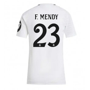 Real Madrid Ferland Mendy #23 Hjemmebanetrøje Dame 2024-25 Kort ærmer